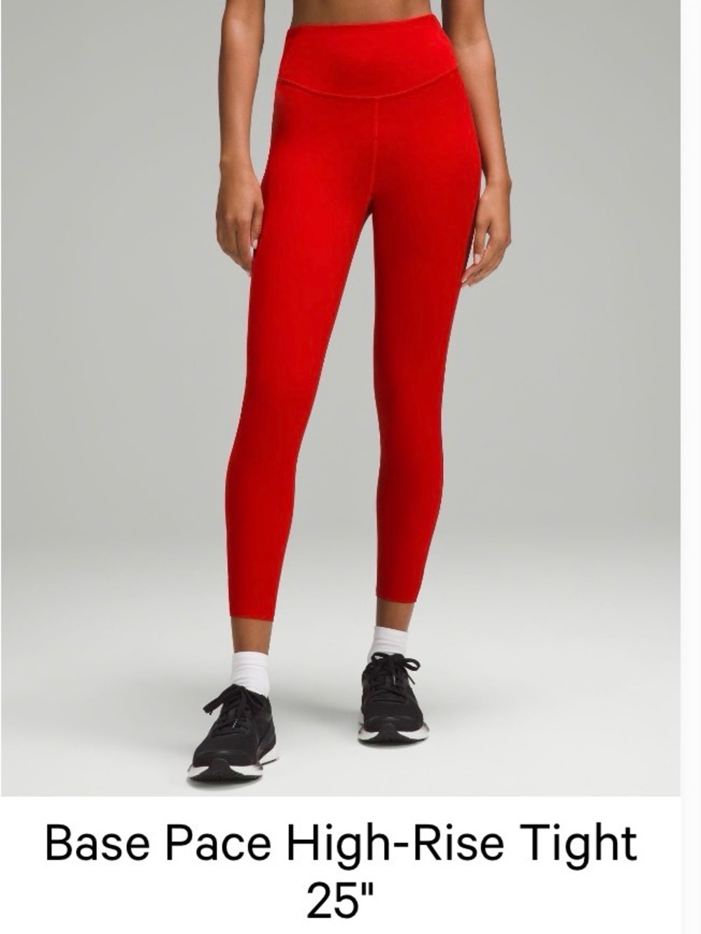 lululemon athletica Base Pace High-Rise Tight 25" - Red